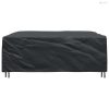 Bútor takaró Egyszínű Fekete 200 x 190 x 85 cm 420D