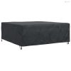 Bútor takaró Egyszínű Fekete 200 x 200 x 90 cm 420D