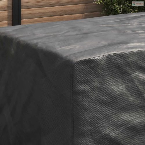 Bútor takaró Egyszínű Fekete 220 x 110 x 70 cm 210D