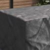 Bútor takaró Egyszínű Fekete 270 x 110 x 70 cm 210D