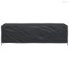Bútor takaró Egyszínű Fekete 270 x 110 x 70 cm 210D