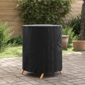 Asztal Fedő Egyszínű Fekete 62 x 62 x 70 cm szövet