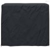 Tűzifatartó takaróponyva Egyszínű Fekete 420D Oxford szövet