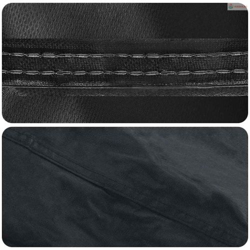 Tűzifatartó takaróponyva Egyszínű Fekete 420D Oxford szövet