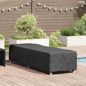   Pihenőfotel Takaró Egyszínű Fekete 74 x 210 x 40 cm szövet