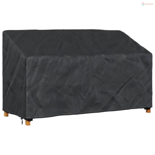 Kerti Pad Borító Fekete 165 x 70 x 65 / 94 cm 210D Oxford Szövet