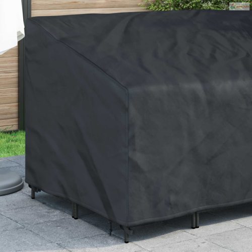 Kerti Pad Borító Fekete 160 x 100 x 61 / 89 cm 210D Oxford Szövet