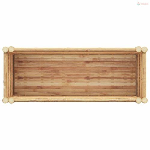 Emelt Ágy Barna 90 x 35 x 70 cm bambusz