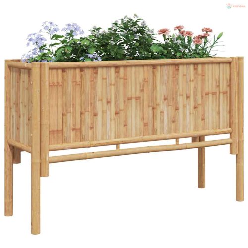 Emelt Ágy Barna 110 x 35 x 70 cm bambusz