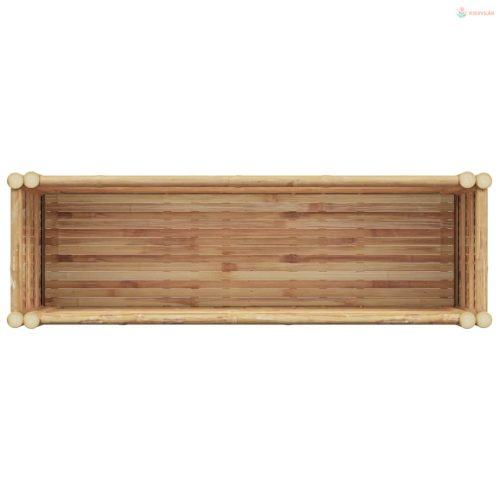 Emelt Ágy Barna 110 x 35 x 70 cm bambusz