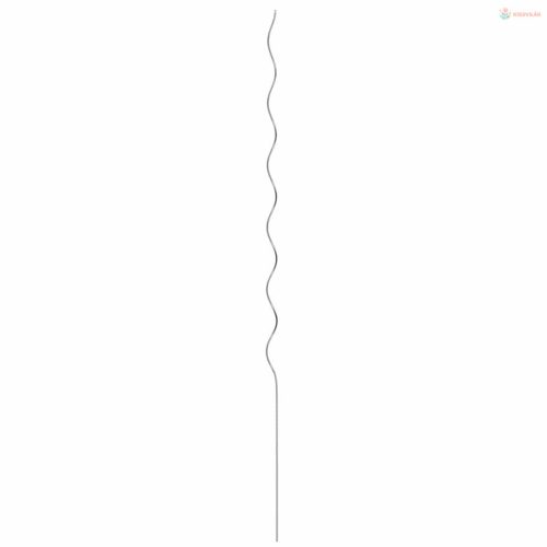 Növénytámogatás 50 pcs Ezüst 150 x 0,6 x 0,6 cm Acél