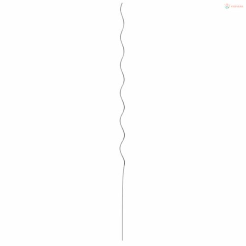 Növénytámogatás 50 pcs Ezüst 150 x 0,6 x 0,6 cm Acél