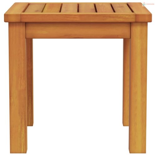 Oldal asztal Olaj Természetes 35 x 35 x 34 cm Tömör Akácfa