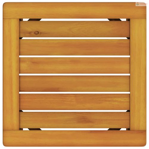 Oldal asztal Olaj Természetes 35 x 35 x 34 cm Tömör Akácfa