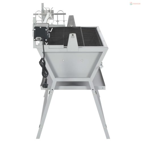 Vas-és rozsdamentes acél grillezési Forgónyárs