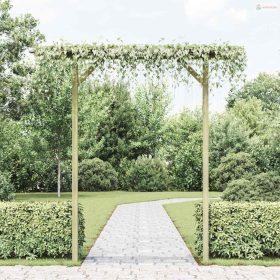 Fa kerti pergola 205 x 40 x 203 cm