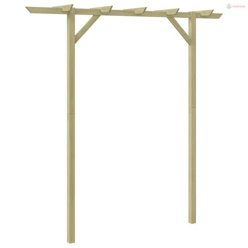 Fa kerti pergola 205 x 40 x 203 cm