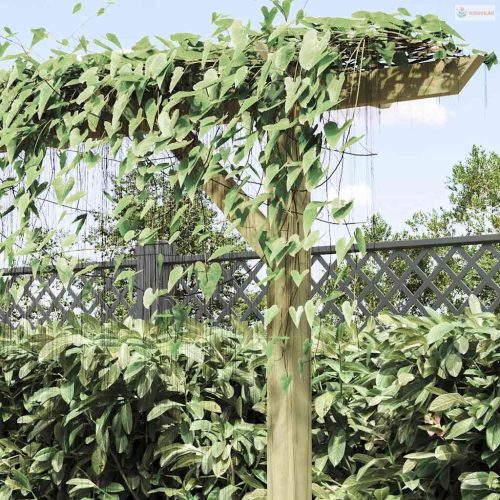 Fa kerti pergola 205 x 40 x 203 cm