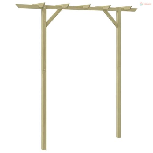 Fa kerti pergola 205 x 40 x 203 cm