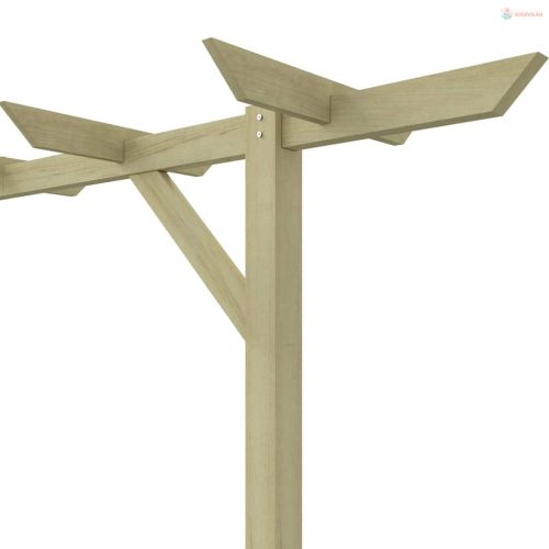 Fa kerti pergola 205 x 40 x 203 cm