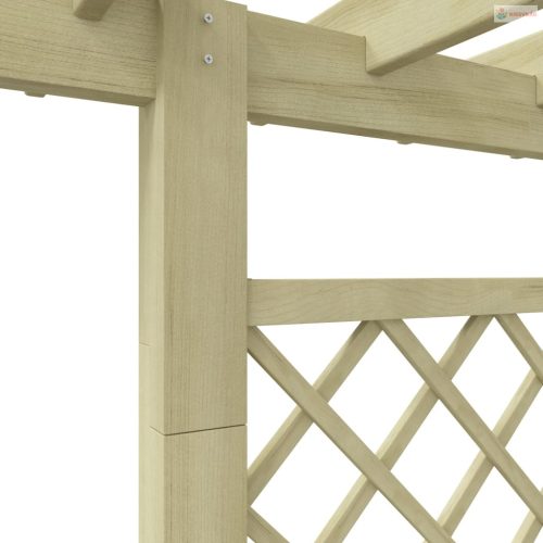 Fa virágtartó pergola 162 x 56 x 204 cm