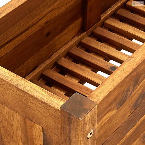 Akácfa kerti magaságyás 76 x 27,6 x 25 cm