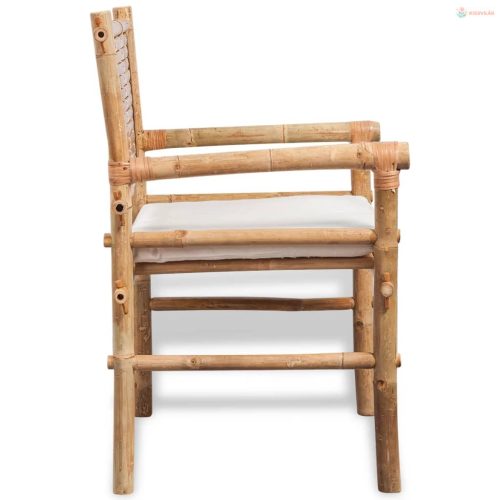 3 részes bambusz bisztrószett párnákkal