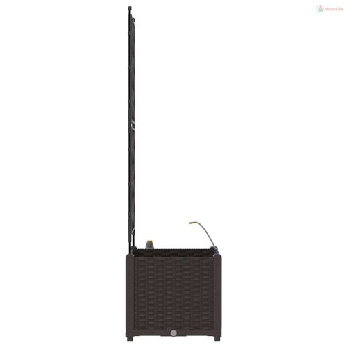 Kerti cserép Barna 40 x 40 x 142 cm Műanyag