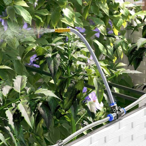 Kerti cserép 3 pcs Fehér Műanyag