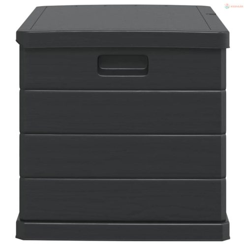 Kerti Tároló Doboz Antracit 77,5 x 54,5 x 53 cm Műanyag