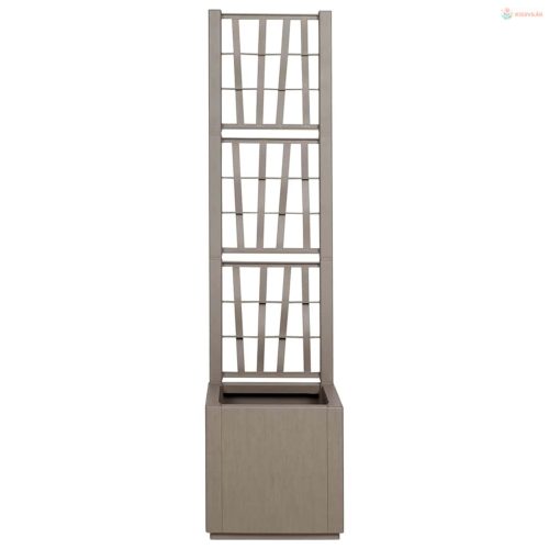 Kertész cserép rácsos változattal Világos Barna PP