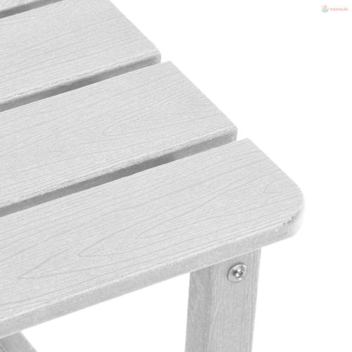 Oldal asztal Fehér 38 x 38 x 46 cm Polietilén