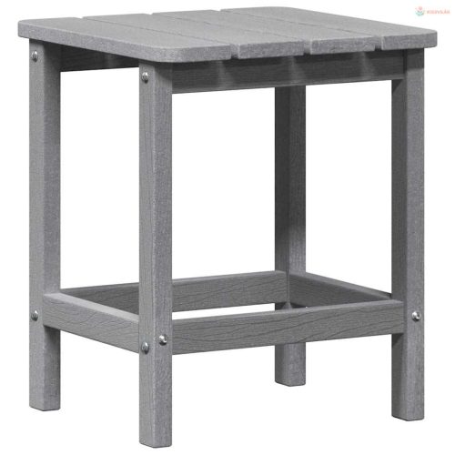 Oldal asztal Világosszürke 38 x 38 x 46 cm Polietilén