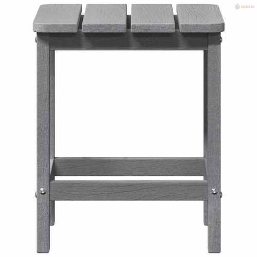 Oldal asztal Világosszürke 38 x 38 x 46 cm Polietilén