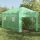 Üvegház pop-up kerettel tetővel Zöld 290 x 580 x 315 cm Vas