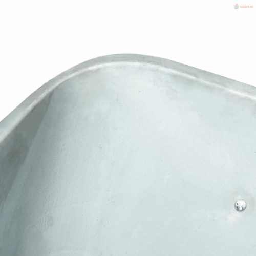 Talicska Ezüst és Fekete 137 x 60 x 65,5 cm Acél