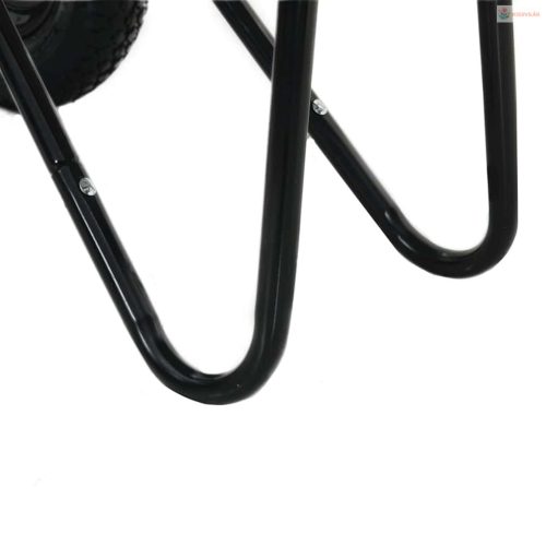 Talicska Ezüst és Fekete 137 x 60 x 65,5 cm Acél