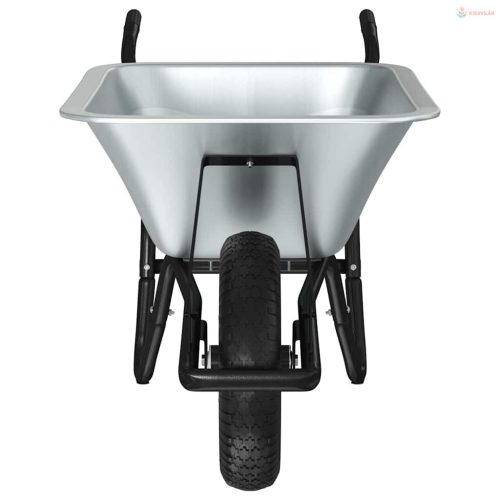 Talicska Ezüst és Fekete 141 x 60 x 57 cm Acél