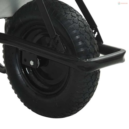 Talicska Ezüst és Fekete 141 x 60 x 57 cm Acél