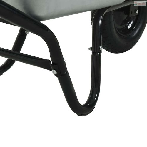 Talicska Ezüst és Fekete 141 x 60 x 57 cm Acél