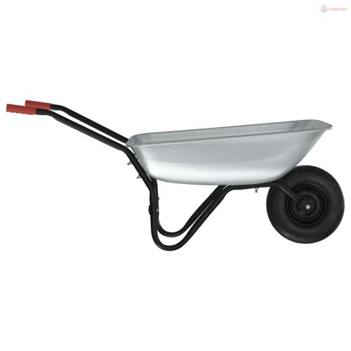 Talicska Ezüst és Fekete 133 x 62,5 x 58 cm Acél