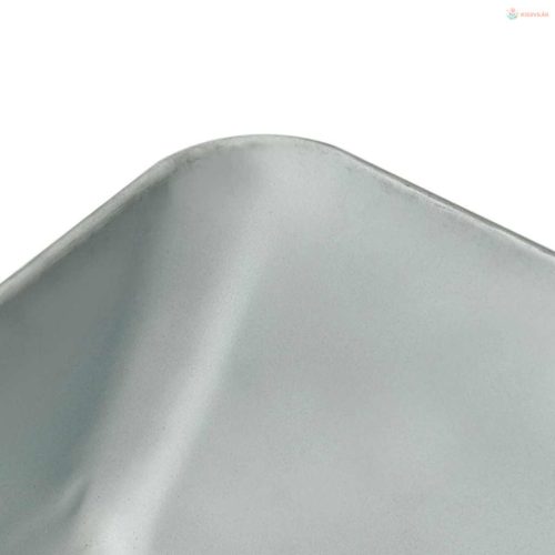 Talicska Ezüst és Fekete 133 x 62,5 x 58 cm Acél