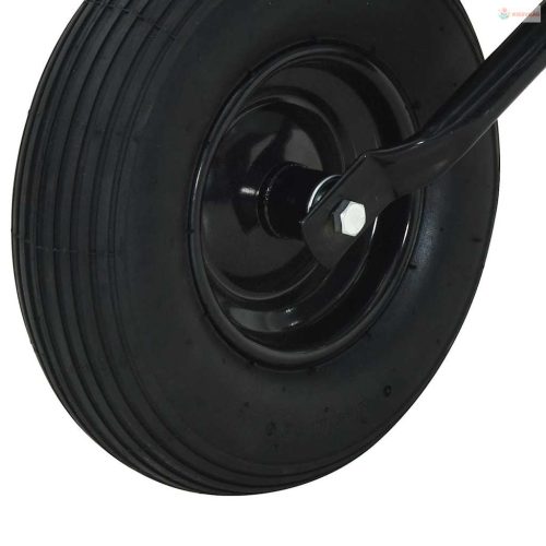 Talicska Ezüst és Fekete 133 x 62,5 x 58 cm Acél