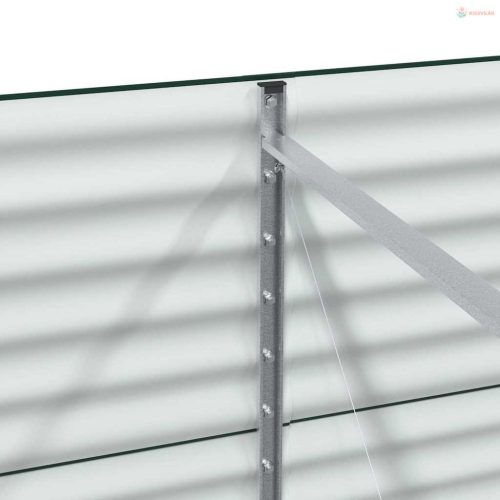 Emelt Ágy Zöld 240 x 80 x 81 cm Acél