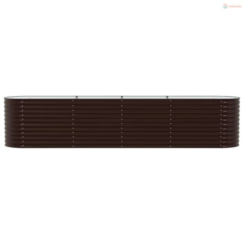 Emelt Ágy Barna 400 x 80 x 81 cm Acél