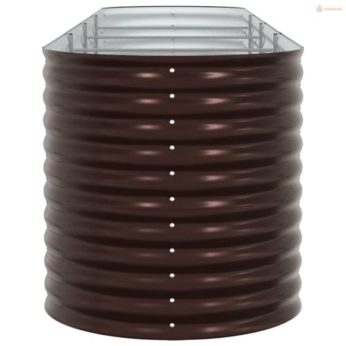 Emelt Ágy Barna 400 x 80 x 81 cm Acél