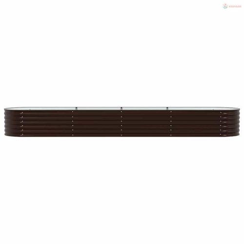 Emelt Ágy Barna 400 x 80 x 44 cm Acél