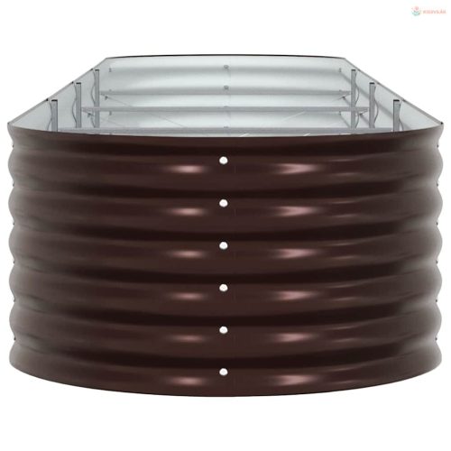 Emelt Ágy Barna 400 x 80 x 44 cm Acél