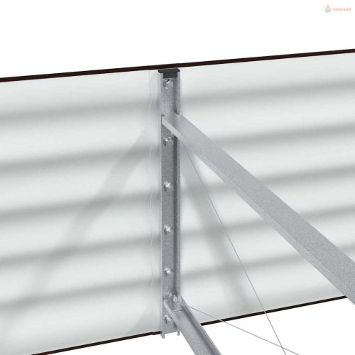 Emelt Ágy Barna 240 x 80 x 44 cm Acél