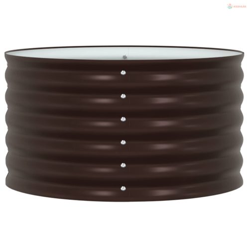 Emelt Ágy Barna 80 x 80 x 44 cm Acél